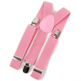 Baby / Toddler Watermelon Pink Y-Back Adjustable Braces